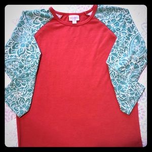 LulaRoe Ladies 3/4 Sleeve Randy Tee